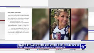 Energy drink distributor files appeal to halt wrongful death lawsuit of Weslaco cheerleader