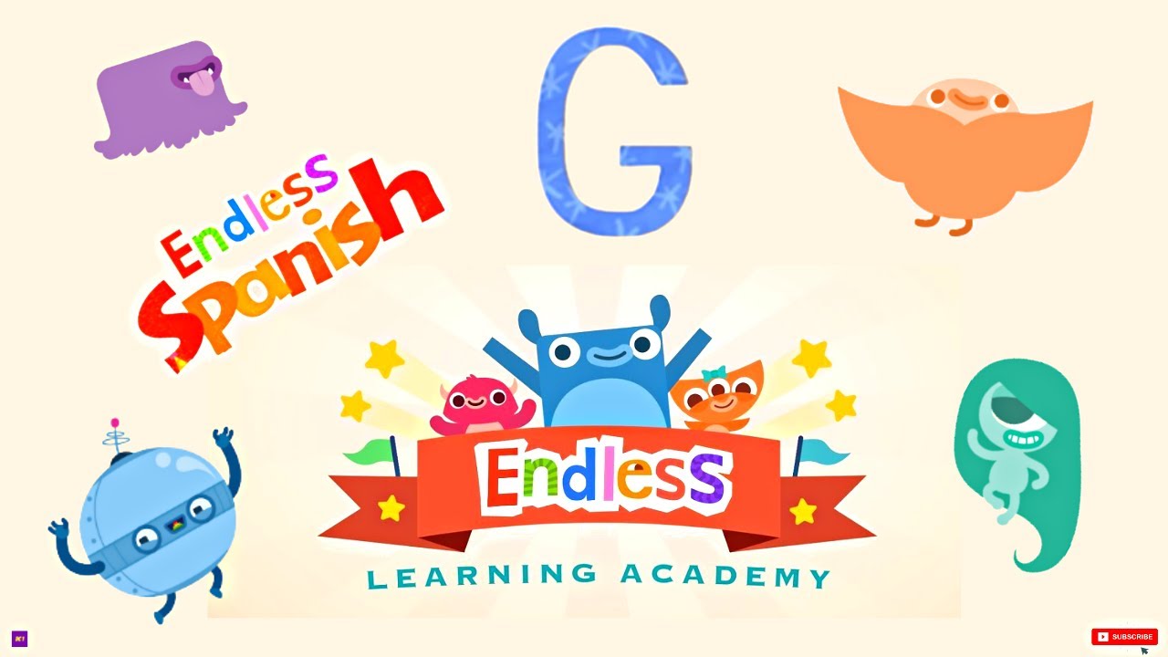 Endless Learning Academy Spanish Sight Words Letter G Fun Alphabet Learning 7 YouTube