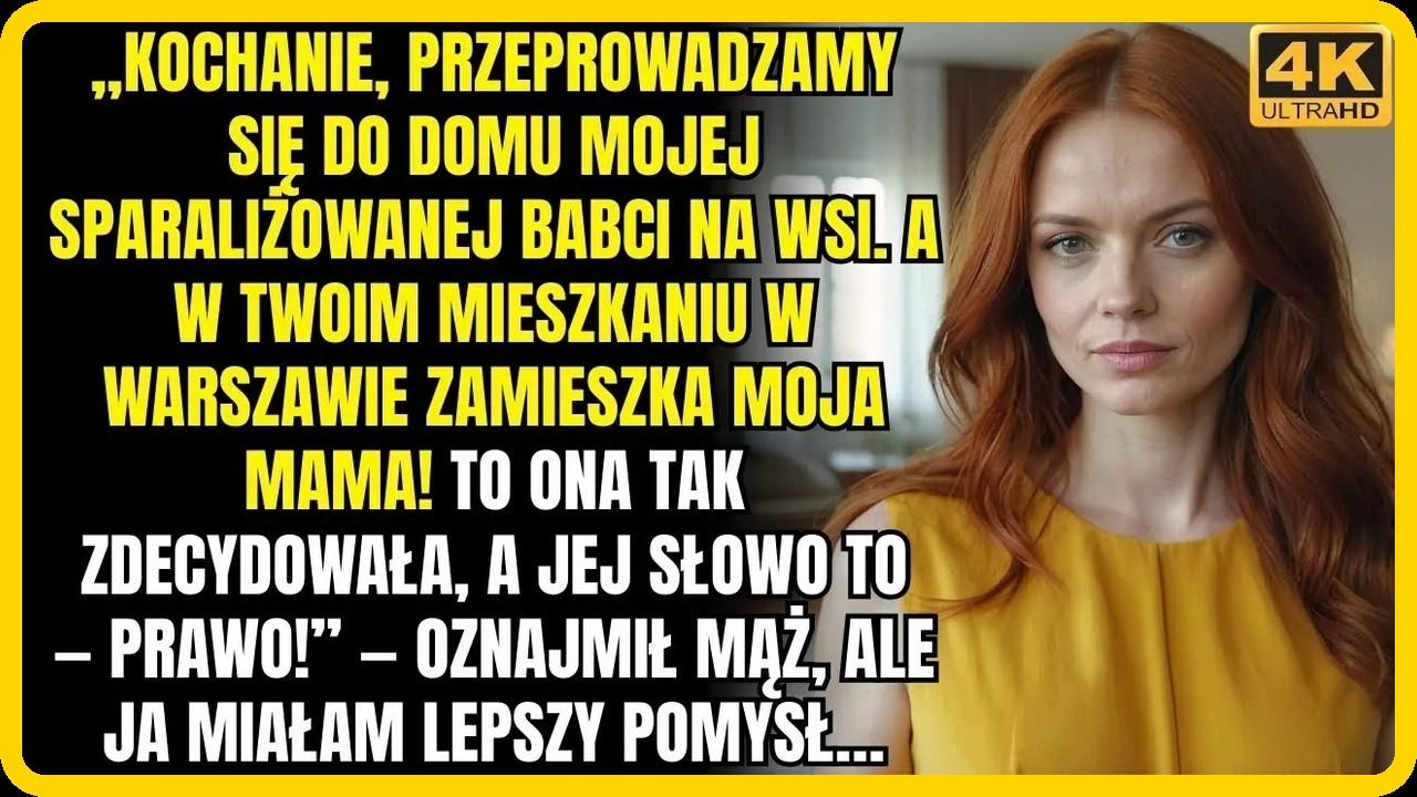 W nocy usłyszałam ich rozmowę przez drzwi. „Już niedługo podpisze?" – zapytała moja teściowa. „Tak, ufa mi. Myśli, że to tylko formalność" – odpowiedział mój mąż. Weszłam bez pukania, a Róża tylko...