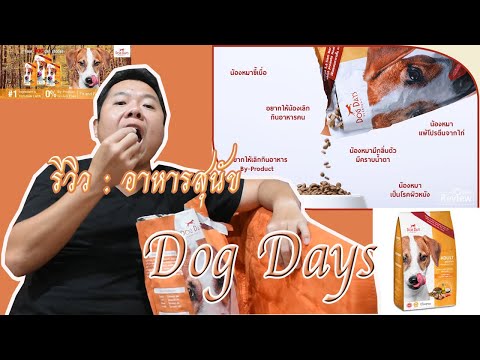 รีวิว : อาหารสุนัขยี่ห้อ dog day