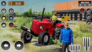 Real Indian Tractor Driving Simulator - Farming Transport Walkthrough 2026 - Android GamePlay screenshot 2