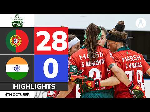 Portugal vs India (28-0) | HIGHLIGHTS WORLD CHAMPIONSHIP