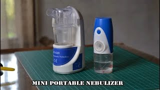 Mini Nebulizer, Sangat Berguna Untuk Penderita Asma Mini Portable Nebulizer - Eng Sub