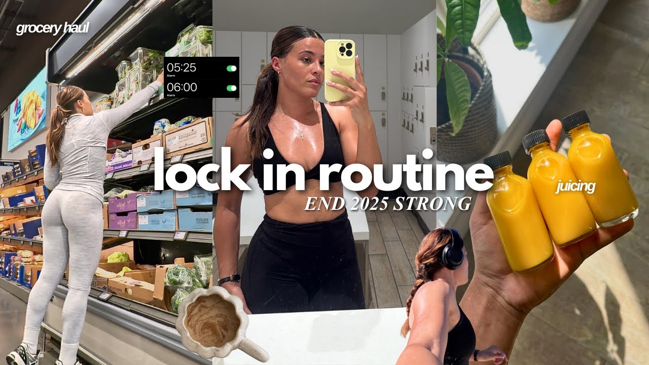 Lock In Morning Routine my LOCK IN ROUTINE 🔐| how to build discipline, healthy habits, the ...