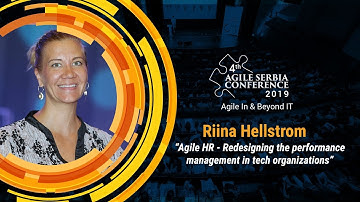 Riina Hellstrom at 4th Agile Serbia Conference