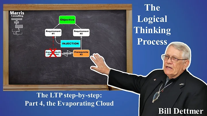 Logical Thinking Process step by step, Part 4, the Evaporating Cloud