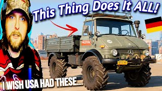 American Learns About the Mercedes UNIMOG