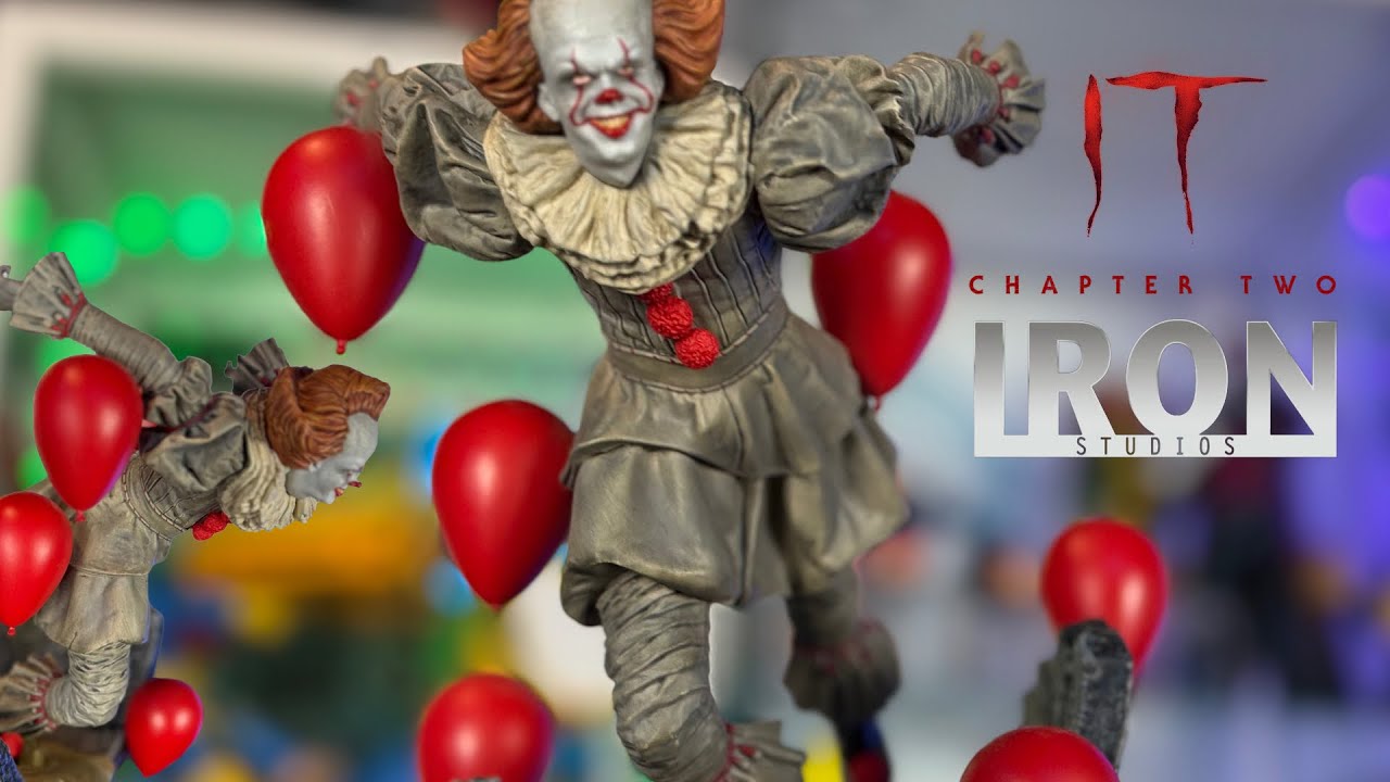 Iron Studios IT Chapter 2 1/10 scale statue review - YouTube