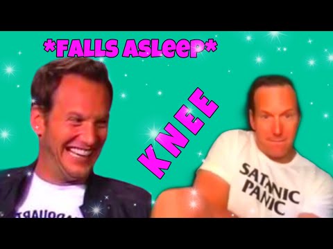 Patrick Wilson being chaotic for almost 3 minutes straight