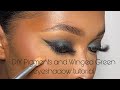 DIY Pigments and Green Winged Eyeshadow