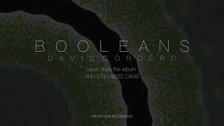 BOOLEANS | DAVID CORDERO | Official video