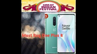 Amazon festive sale One Plus 8🇮🇳✨