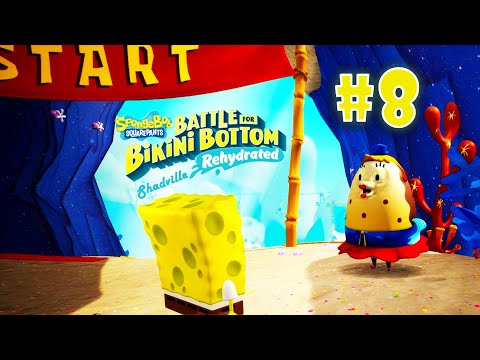 Видео: Песчаная гора ☀ SpongeBob SquarePants Battle for Bikini Bottom Прохождение игры #8