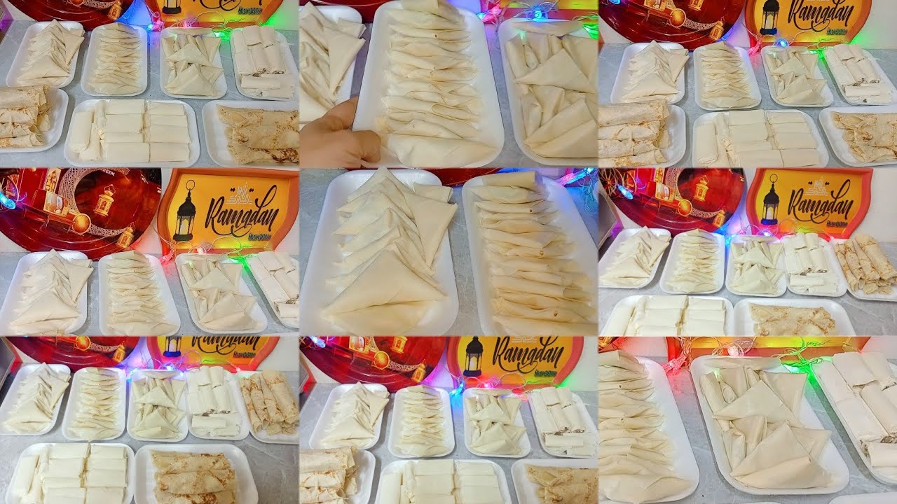 تجهيزات رمضان 2024🌙 اهم الاطباق الجانبية بحشوات اقتصادية