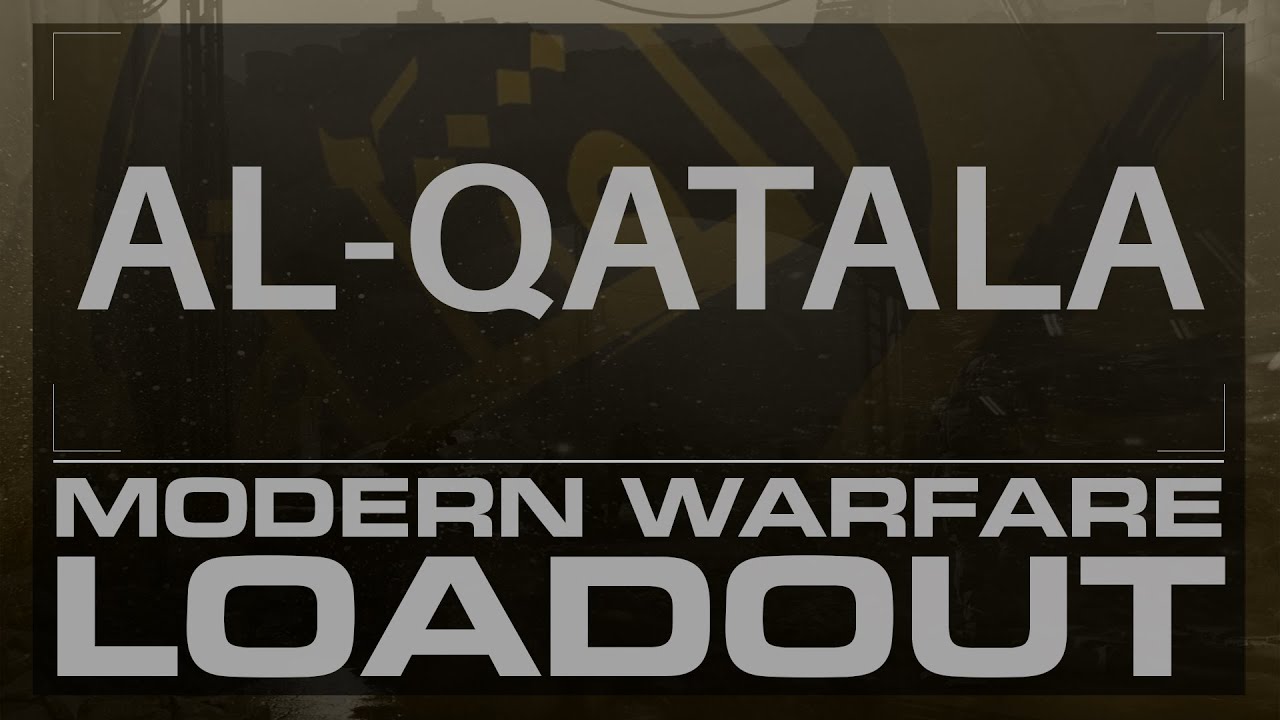 "AlQatala" Modern Warfare AK47 MiddleEastern Insurgent Class Setup