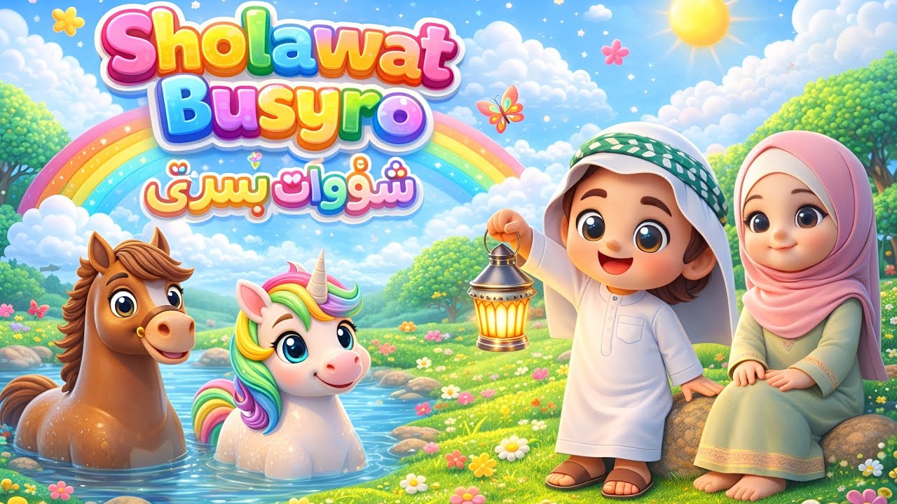 Sholawat busyro - Lagu anak penyejuk hati - Lagu anak islami