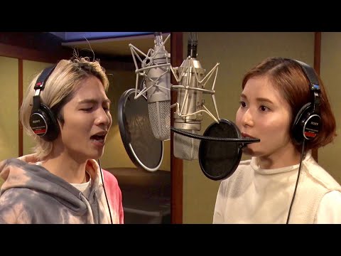 志尊淳、松岡茉優がヨルシカの楽曲「盗作」カバーに挑戦!「FFBE 幻影戦争」CMメイキング
