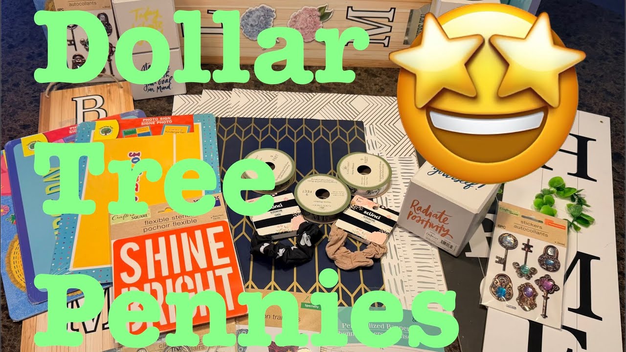 Dollar Tree Penny Haul! New Items!