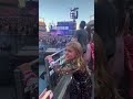 She went to her first taylor swift eras tour concert 