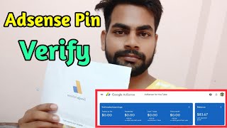 Google Adsense Pin Verify Kaise Karte Hai || How To Verify Google Adsense Pin || Pranshutech