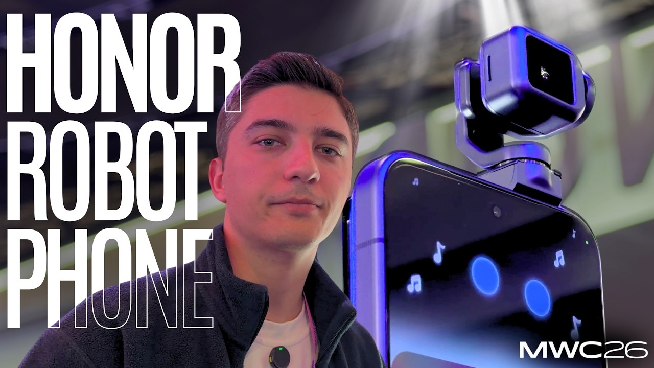 HONOR Robot Phone'u Gördük! | ARRI Ortaklığıyla Gimbal Kameralı Telefon! | #MWC2026