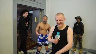 EL REAPER VS. MR. FATE KICKBOXING BOUT.