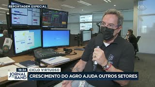 JORNAL DA BAND - MOACIR JÚNIOR, HEAD DE COMMODITIES DA NOVA FUTURA, SOBRE CRESCIMENTO DO AGRONEGÓCIO