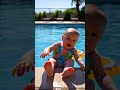 Baby down swimming 😱 #foryou #shorts #ai