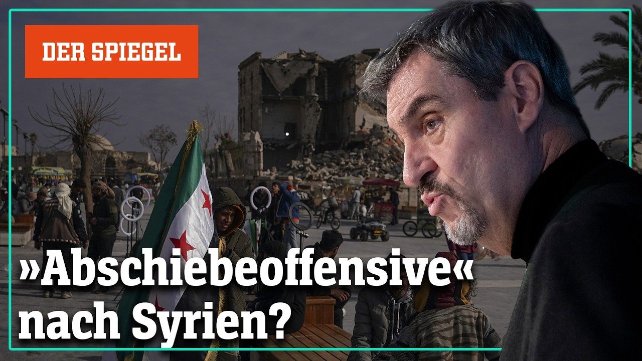 »Große Abschiebeoffensive«? Das erwartet Syrer in ihrer Heimat – Shortcut | DER SPIEGEL