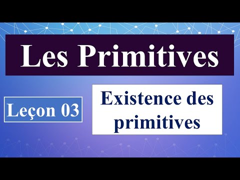 Les fonctions primitives: Existence des primitives