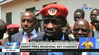 Ugandan MP Bobi Wine charged with annoying President Museveni