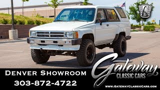 To purchase this car or for more information:
https://www.gatewayclassiccars.com/den/601/1987-toyota-4runner view
3,000+ classics exotics sale: htt...