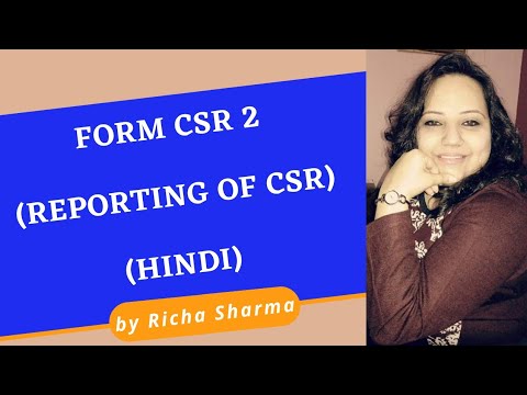 Form CSR 2( CSR Reporting)(Hindi)