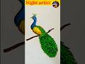Peacock drawing 🦚🦚#shorts #peacock #art