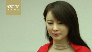 Chinese university unveils lifelike female robot screenshot 1