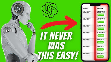 No One Is Talking About This: 3 EASY WAYS To Make MONEY With ChatGPT!