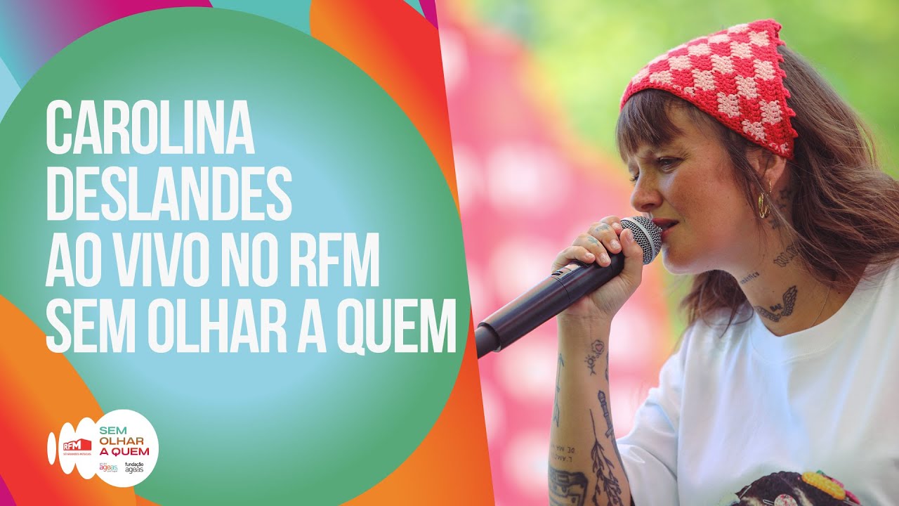 Carolina Deslandes ao vivo - RFM Sem Olhar a Quem - YouTube