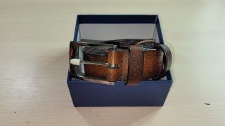 Genuine buffalo leather universal belt