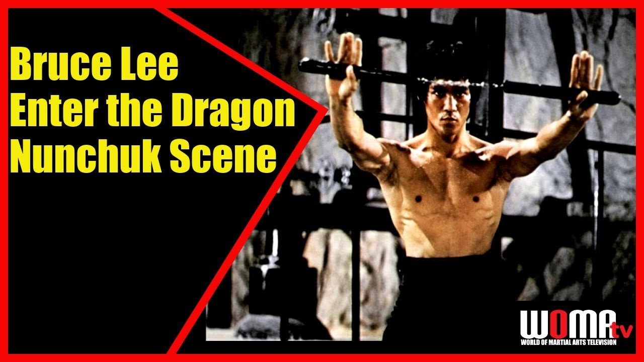 Enter the Dragon Bruce Lee Nunchuk Scene - YouTube