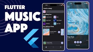 Flutter Music App with just_audio & audio_service screenshot 1