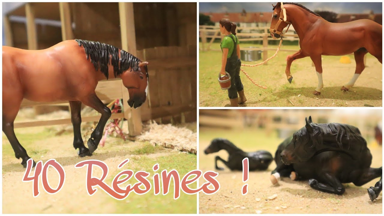 [Présentations) Toutes mes résines de chevaux !
