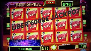 MEGA VOLLBILDESKALATION! Traumgewinn SUPER JACKPOT am Spielautomat! Über 6000€ GEWINN! Merkur Magie