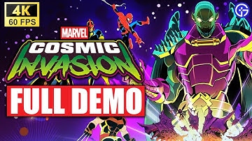 MARVEL Cosmic Invasion - Gameplay FULL DEMO - 4K 60FPS
