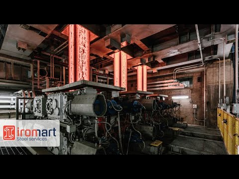 ریخته گری پیوسته مقاطع میانی فولادی آیرومارت
