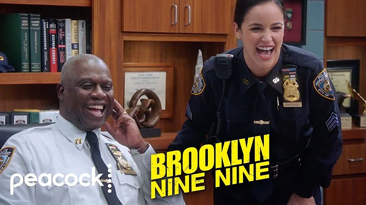 Try not to laugh with Holt and Amy | Brooklyn Nine...