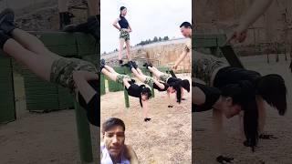 Craziest Military Training Exercises Metamorphosis girl meets a good instructor #outdoor