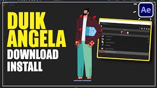 DUIK ANGELA: Download And Install 2023 | After Effects Tutorials screenshot 2