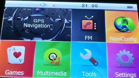 Cancel Auto Booting navigation in OHREX Sat Nav GPS Navigation