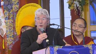 Richard Gere with the Dalai Lama at Bodh Gaya: Hollywood, politics and religion