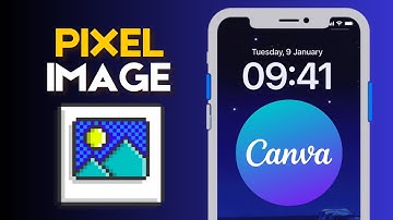 How to Make Pixel Image in Canva Mobile
